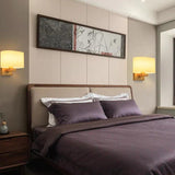 frosted glass wall lights LED - Clowas