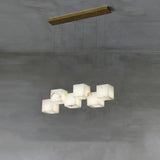 Geometric Cube Modern LED Dining Room Pendant Light - Clowas