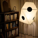 Slim Tripod Floor Lamp In Paper For Living Room