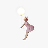 Girl Shaped Children's Bedroom Wall Lights - Clowas