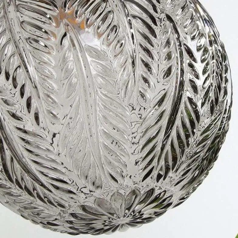 Gold Geometric Glass Bedroom Pendant Light - Clowas