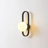 Globe Frosted Lampshade Modern Wall Lights - Clowas