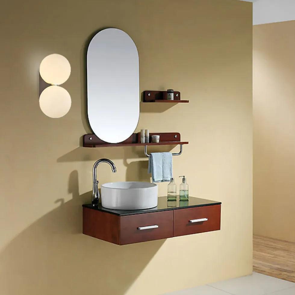 Globe Glass Flush Modern Wall Lights - Clowas