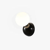 Globe Led Flush Bedroom Wall Lights - Clowas