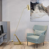 Adjustable Gold Modern Floor Lamp for Living Room