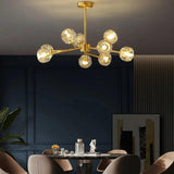 Luxury Brass Crystal Chandelier for Dining Room
