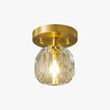 Gold LED Recessed Hallway Ceiling Light - Clowas
