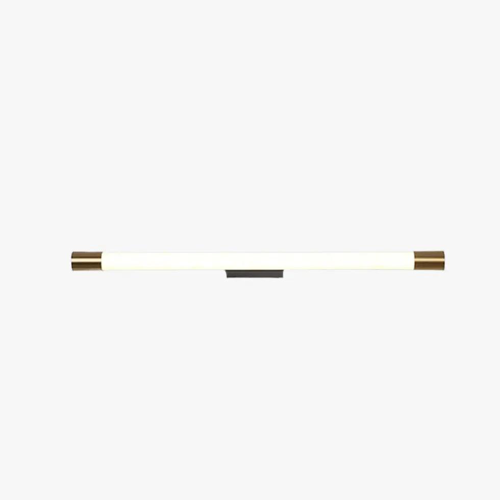 Gold Thin Tube Led Bathroom Mirror Lights - Clowas