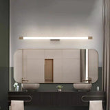 Gold Thin Tube Led Bathroom Mirror Lights - Clowas