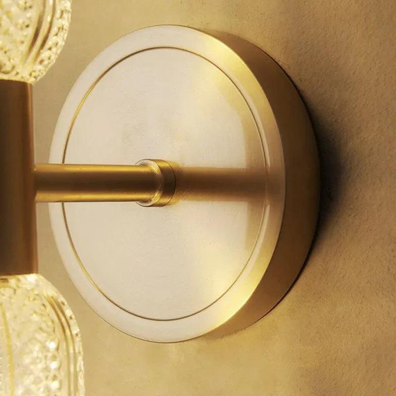Gold Up and Down Bedroom Wall Lights - Clowas