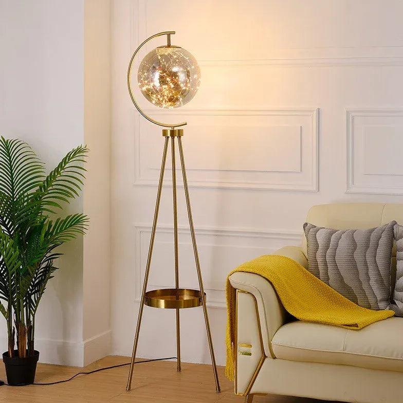 Golden Planet Warm White Tripod Floor Lamp - Clowas