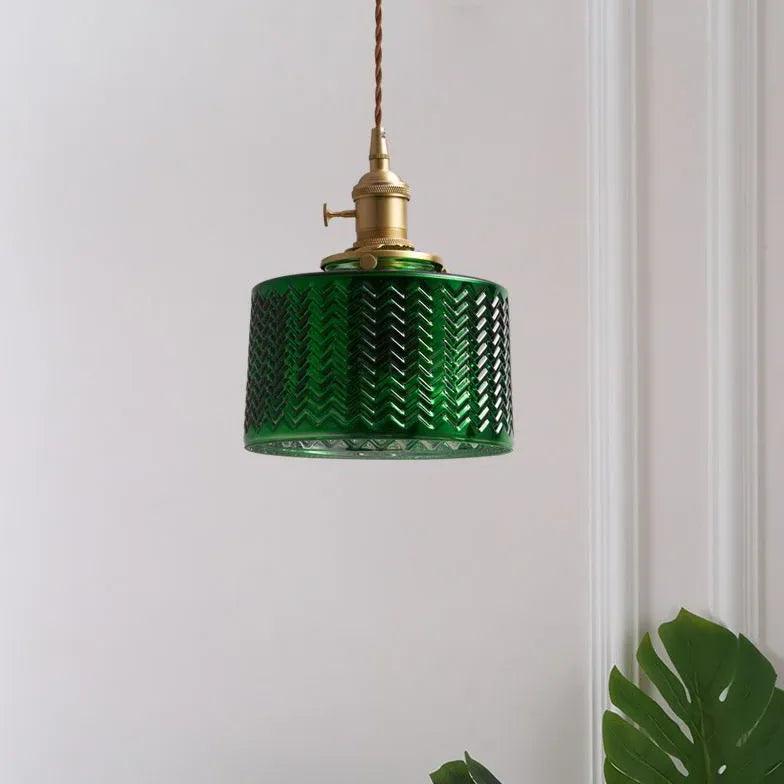 Green Dining Room vintage pendant light - Clowas