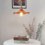 Disc Dining Room Metal and Glass Pendant Light