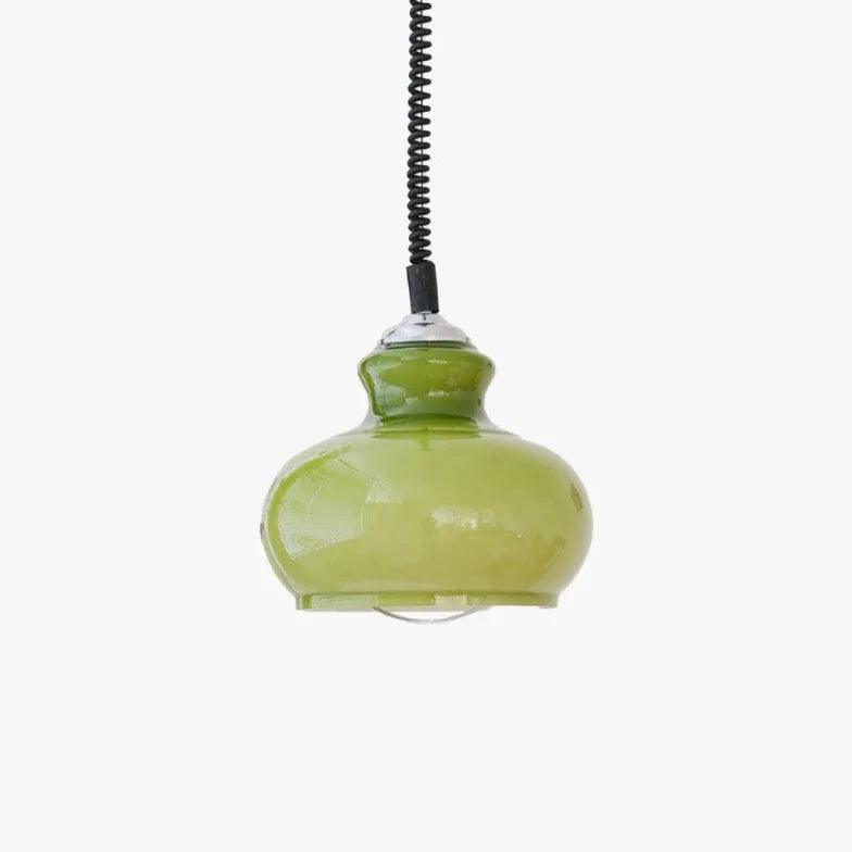 Green Kettle Glass Pendant Light - Clowas