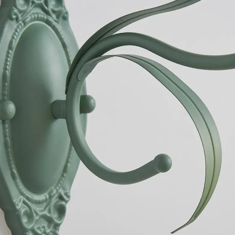 Green lily Country Vintage Wall Lights - Clowas
