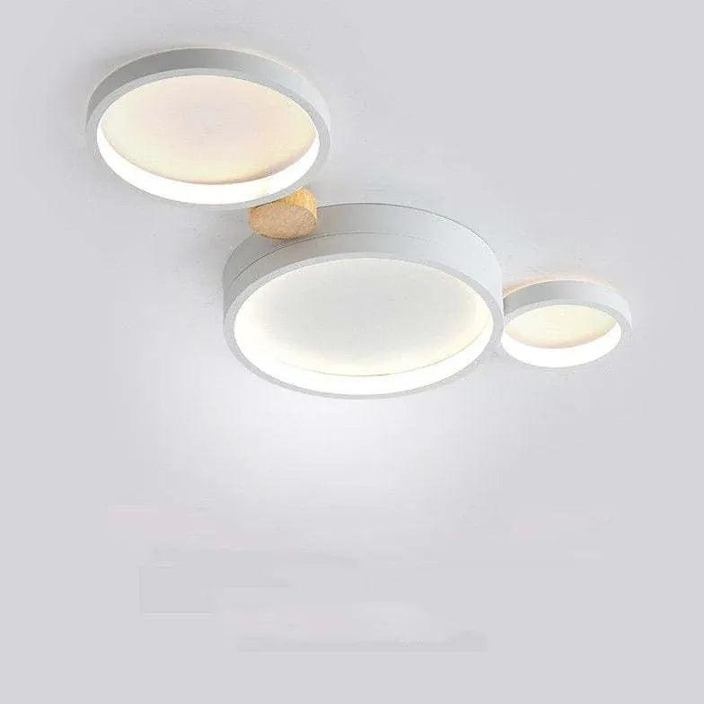 Green Plane LED Modern Flush Ceiling Lights - Clowas