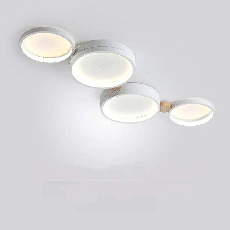 Green Plane LED Modern Flush Ceiling Lights - Clowas