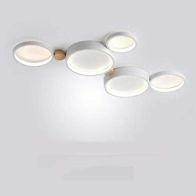 Green Plane LED Modern Flush Ceiling Lights - Clowas