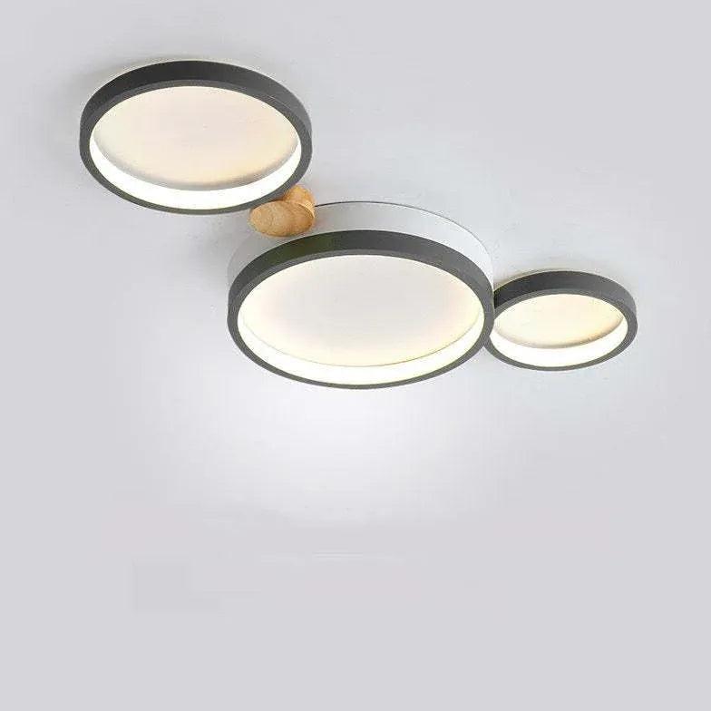 Green Plane LED Modern Flush Ceiling Lights - Clowas