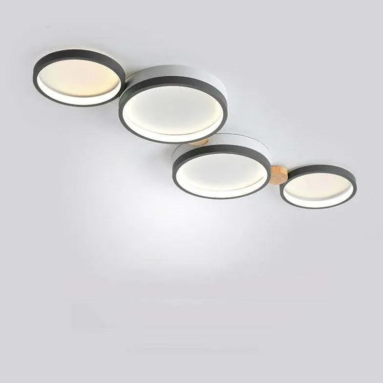 Green Plane LED Modern Flush Ceiling Lights - Clowas