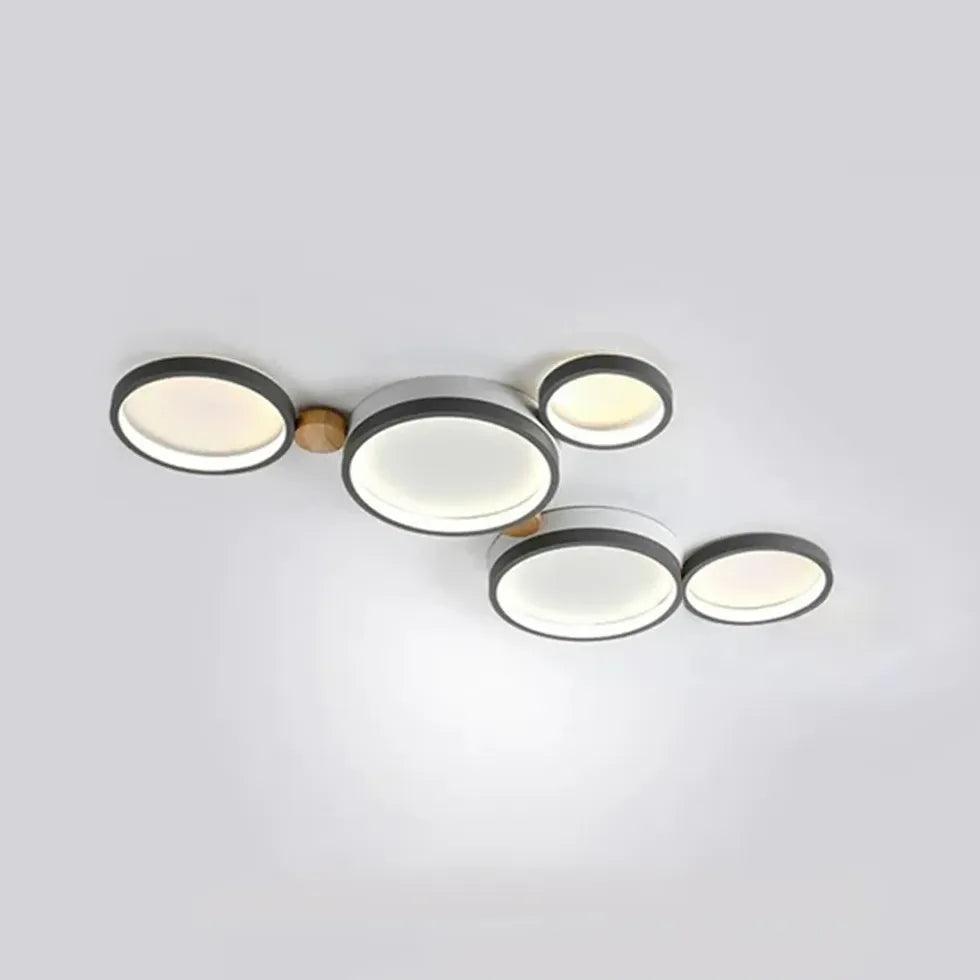 Green Plane LED Modern Flush Ceiling Lights - Clowas