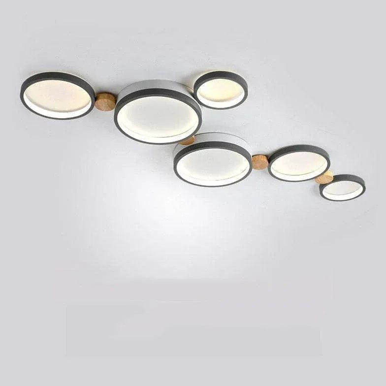 Green Plane LED Modern Flush Ceiling Lights - Clowas