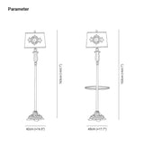 Elegant Retro Floor Standing Lamp for Sofa