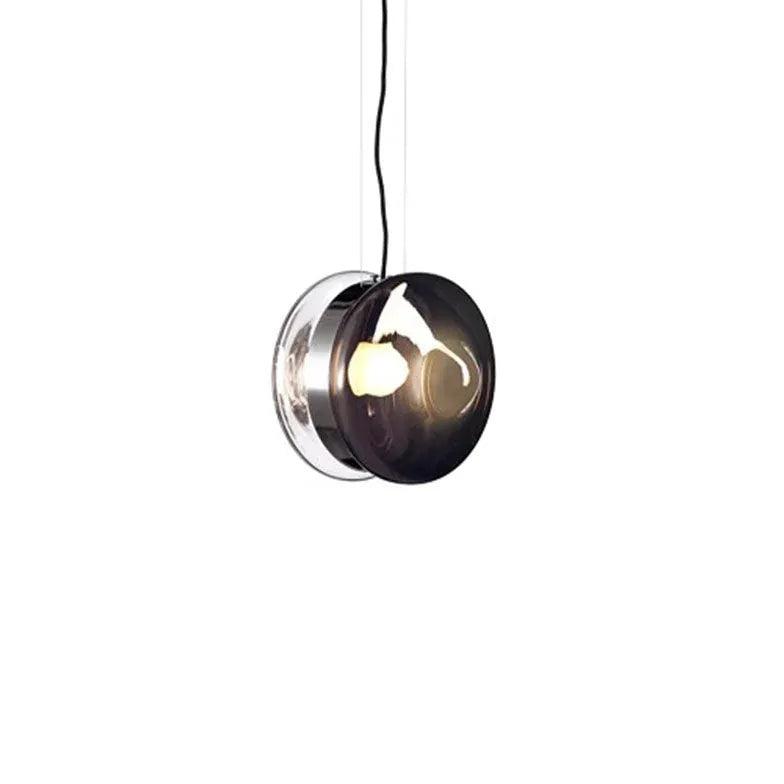 Round Colorful Glass Modern Pendant Light - Clowas