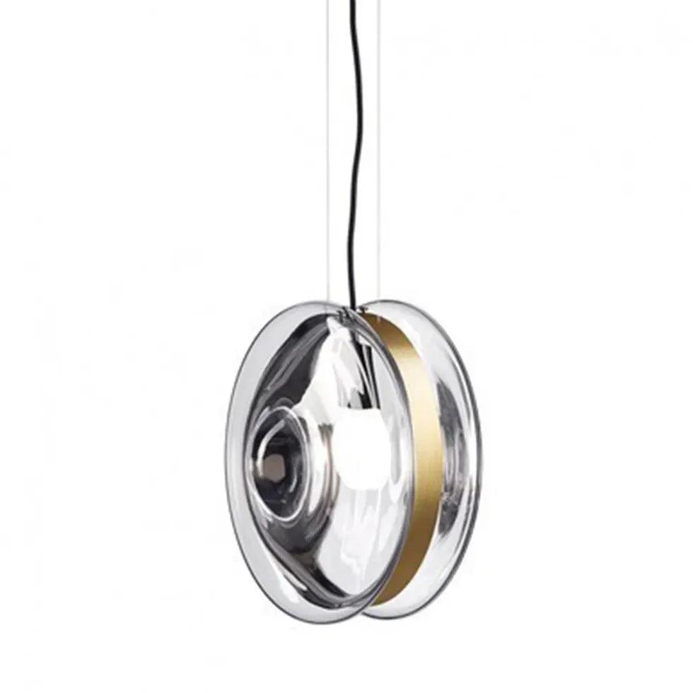 Round Colorful Glass Modern Pendant Light - Clowas
