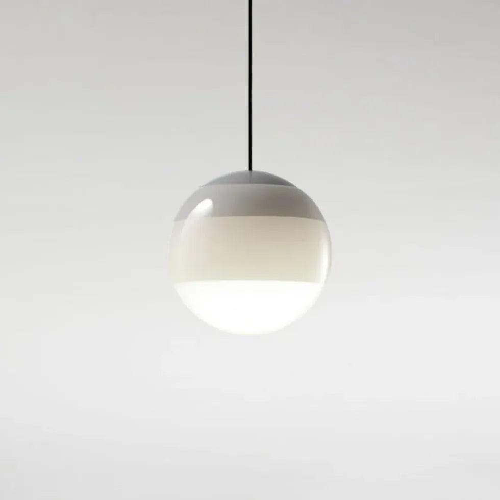 Colorful Spherical Glass Shade Modern Pendant Light - Clowas
