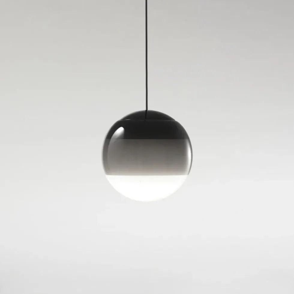 Colorful Spherical Glass Shade Modern Pendant Light - Clowas