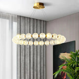 Gold Round Design Dining Pendant Light - Clowas