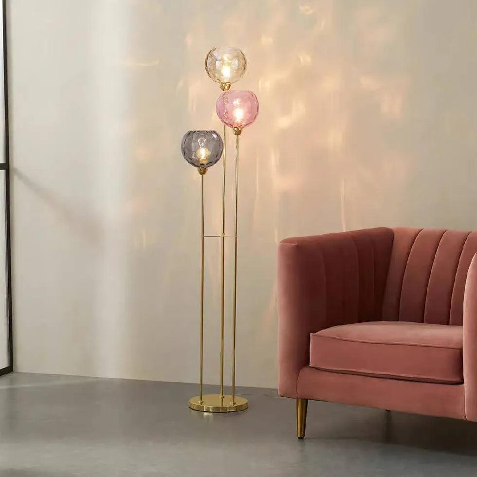 Three Colored Spheres Creative Floor Lamp - Clowas