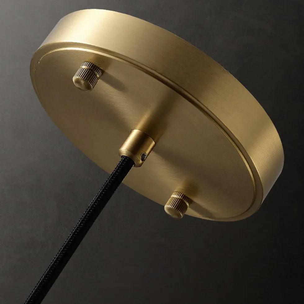 Black Gradient Glass Modern Pendant Light - Clowas