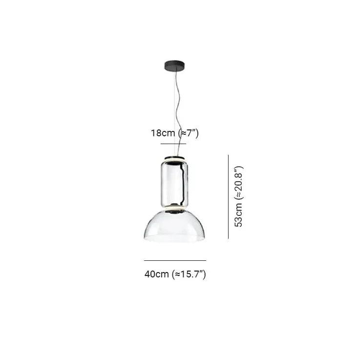 Clear Glass Industrial for Restaurant Pendant Light - Clowas