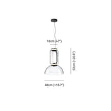 Clear Glass Industrial for Restaurant Pendant Light - Clowas