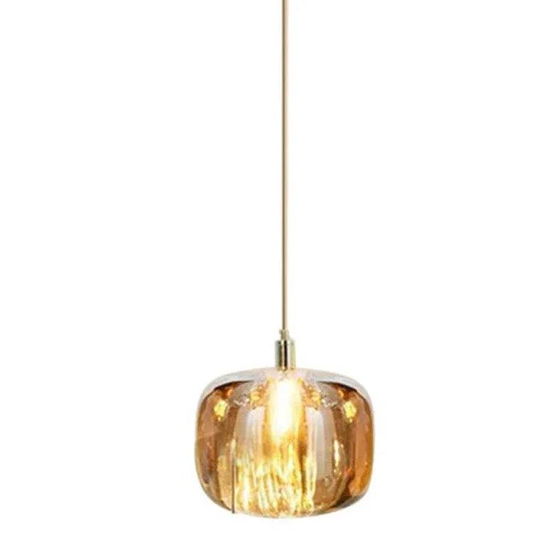 Colored Vintage Spherical Glass Pendant Light - Clowas