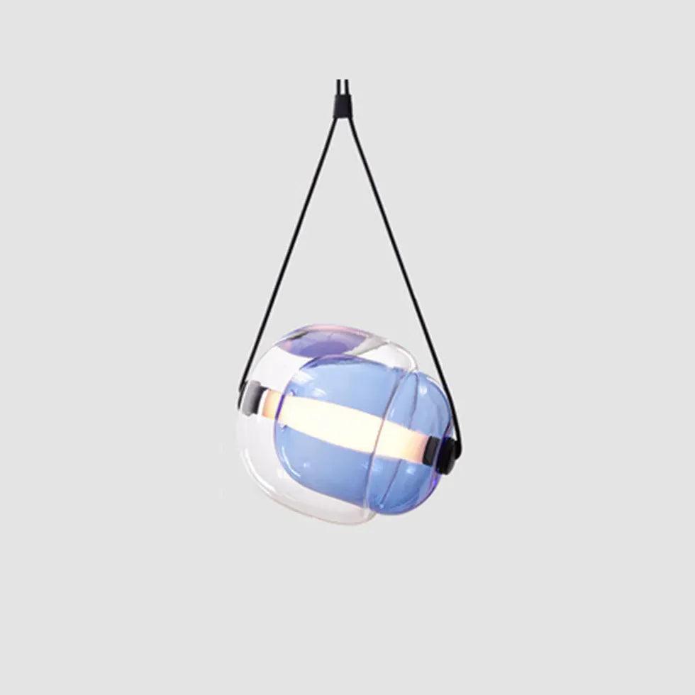 Spherical Modern Transparent Glass Pendant Light - Clowas