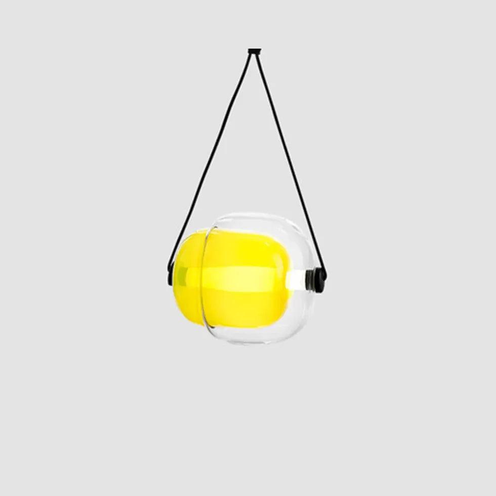 Spherical Modern Transparent Glass Pendant Light - Clowas