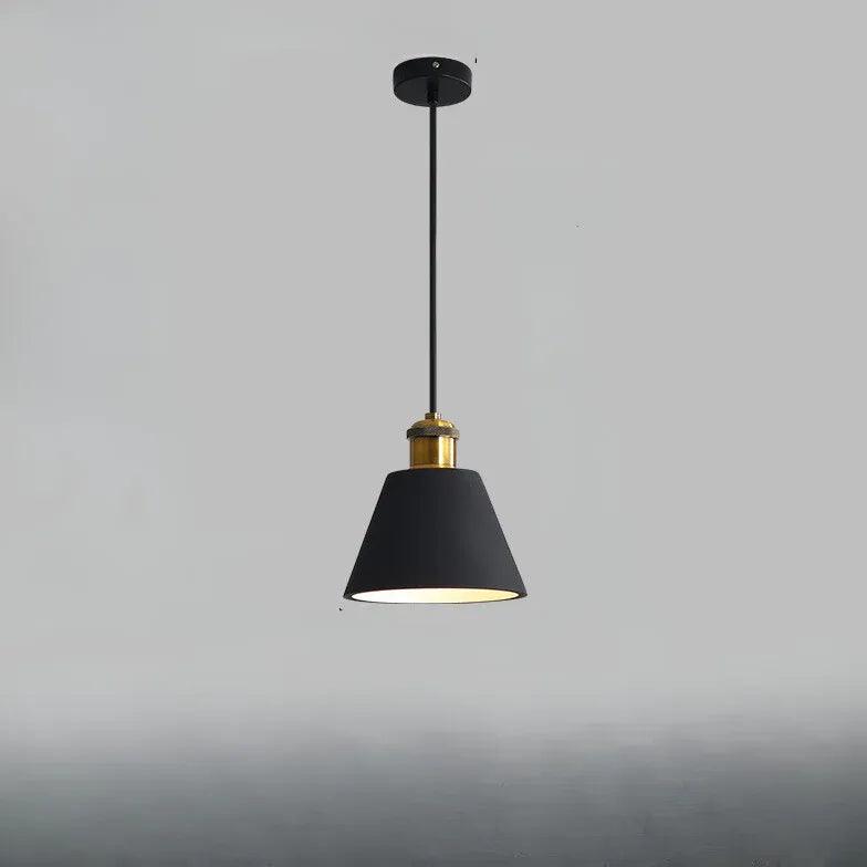 Geometric Multicolor Modern Metal Pendant Light - Clowas