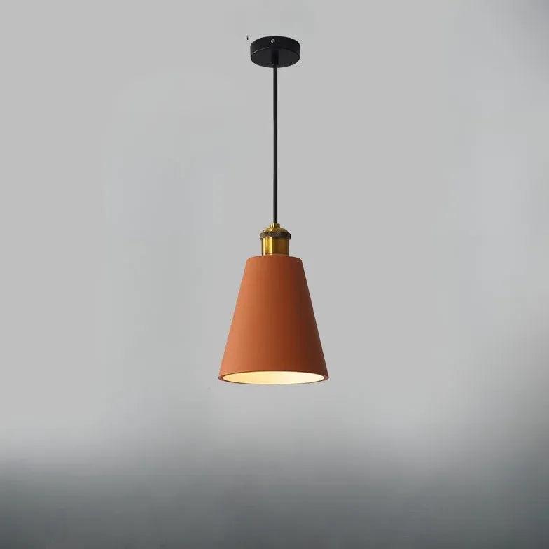 Geometric Multicolor Modern Metal Pendant Light - Clowas