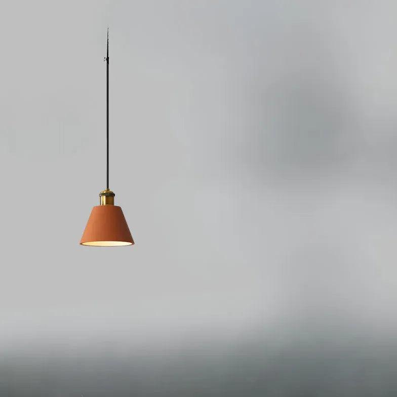 Geometric Multicolor Modern Metal Pendant Light - Clowas