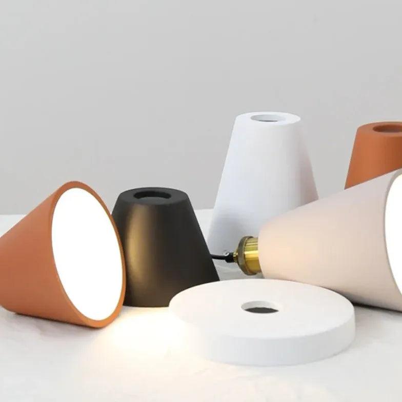 Geometric Multicolor Modern Metal Pendant Light - Clowas