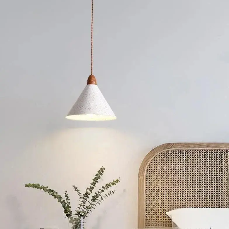 Japanese Pendant Light Cream Style Bedside
