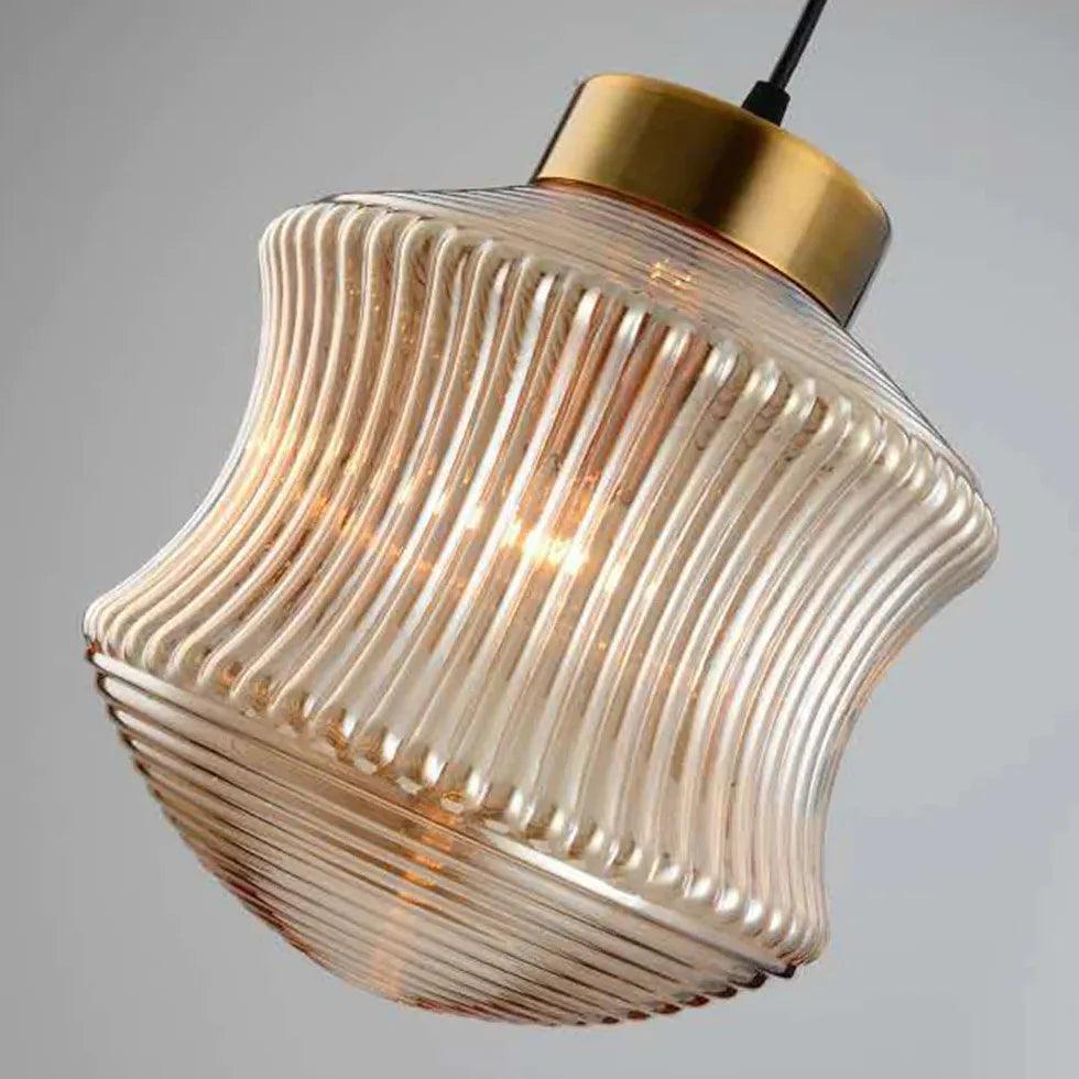 Polygonal Glass Translucent Modern Pendant Light - Clowas