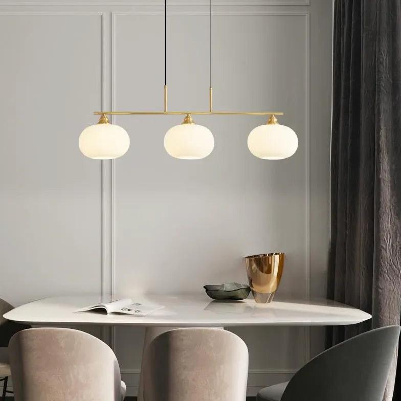 Multi-Light Spherical Glass Modern Pendant Light - Clowas