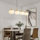 Multi-Light Spherical Glass Modern Pendant Light - Clowas