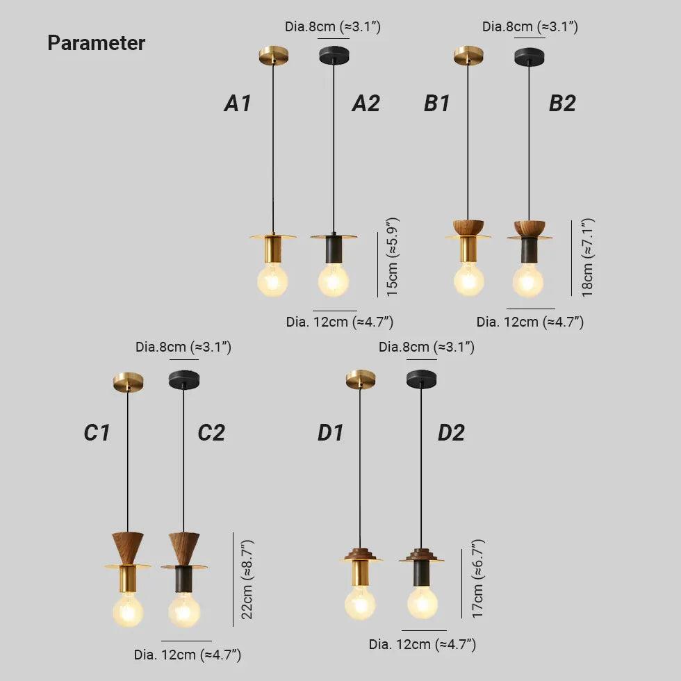 Tapered Cone LED Modern Minimalist Pendant Light - Clowas