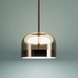 Bowl-shaped Clear Glass Pendant Light - Clowas