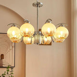 Luxury Multi-Light Vintage Glass Pendant Light - Clowas
